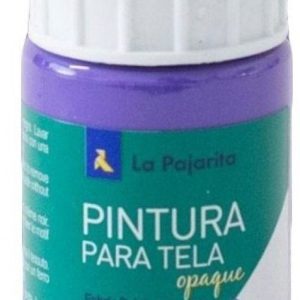 C/6 BOTE PINTURA PARA TELA OPACA LA PAJARITA VIOLETA 35ML