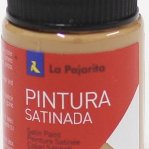 C/6 bote pintura satinada la pajarita siena base latex
