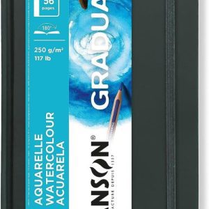 Cuaderno canson graduate acuarela 14x21