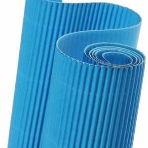 ROLLO CARTON ONDULADO 20X70CM 300G AZUL TURQUESA