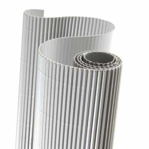 ROLLO CARTON ONDULADO 50X70CM 300G PLATA CANSON