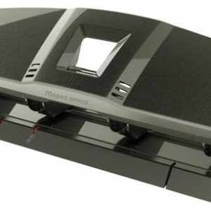 Taladro 4 punzones avanced a6225 25/30 hojas color gris grafito maped