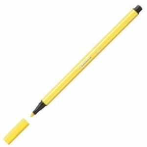 C/10 rotulador stabilo pen 24 amarillo limon nº24 punta 1
