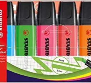 ESTUCHE 6 MARCADORES FLUORESCENTES STABILO BOSS 70 ORIGINAL
