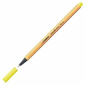 C/10 STABILO POINT 88 AMARILLO NEON Nº024 PUNTA DE FIBRA 04