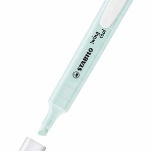 C/10 marcadores fluorescentes swing cool turquesa pastel 275/113