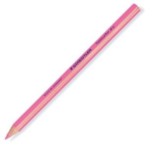C/12 lápices fluorescentes Jumbo rosa