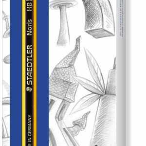 C/12 lapiz de grafito noris hb nº2 con goma