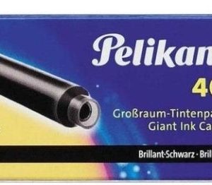 C/5 CARTUCHO TINTA PELIKAN LARGO NEGRA 4001