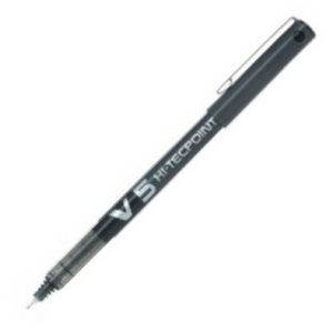 C/12 BOLíGRAFO PILOT V5 NEGRO PUNTA 0