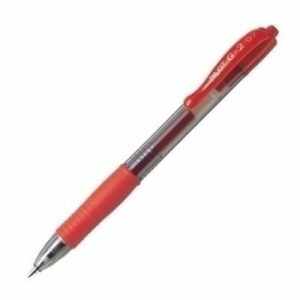 C/12 BOLIGRAFO PILOT G2 ROJO PUNTA 0