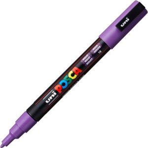 MARCADOR UNI-POSCA PC3M COLOR VIOLETA 0