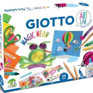 Set art lab magic neon giotto