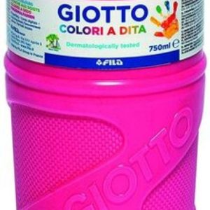 BOTE PINTURA DEDOS GIOTTO 750ML ROSA
