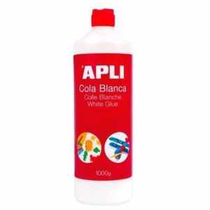 BOTE PEGAMENTO COLA BLANCA 1L APLI