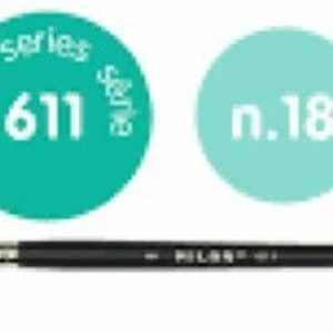 C/3 pincel sintetico redondo nº 18 serie 611 mango corto