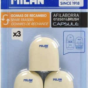 BLISTER 3 GOMAS DE RECAMBIO PARA AFILABORRA CAPSULE