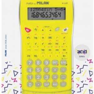 Calculadora cientifica m228 serie acid color amarillo milán