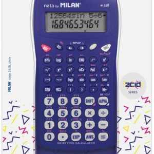 Calculadora cientifica m228 serie acid color azul Milán