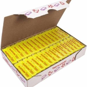 C/30 TACOS PLASTILINA JOVI 70 PEQUEÑA 50G. AMARILLO