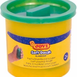 Pack 5 botes blandiver soft dough 110 g. color verde