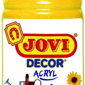 BOTE PINTURA JOVIDECOR ACRYL AMARILLO 250ML
