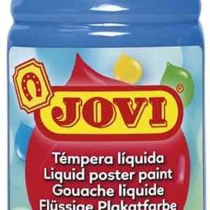 BOTE TEMPERA LIQUIDA JOVI 250ML AZUL CYAN