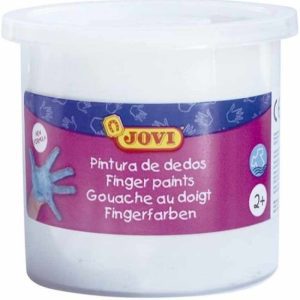 ESTUCHE 5 BOTES PINTURA DEDOS JOVI 125ML BLANCO