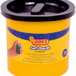 Pack 5 botes blandiver soft dough 110 g. color negro
