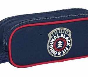 PORTATODO DOBLE RECICLADO BLACKFIT8 AUTHENTIC 21x8x6cm