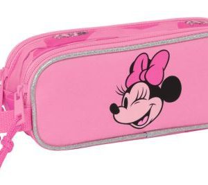 PORTATODO DOBLE MINNIE MOUSE LOVING 21x8x6cm