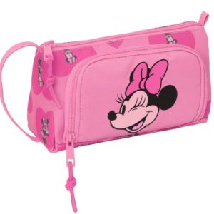 PORTATODO CON BOLSILLO DESPLEGABLE LLENO MINNIE MOUSE LOVING 20x11x8