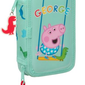 PLUMIER DOBLE PEQUEÑO 28 PIEZAS GEORGE 12