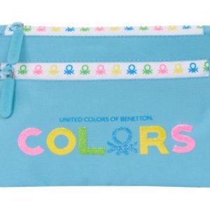 PORTATODO GRANDE 2 CREMALLERAS BENETTON SPRING 23x16x3cm