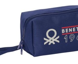 PORTATODO CUADRADO GRANDE BENETTON VARSITY 22x1x1cm
