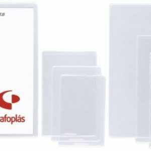 C/50 fundas transparentes con uñero 4º pvc 150 micras