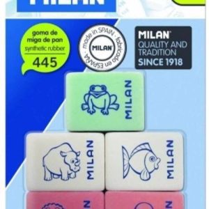 BLISTER 5 GOMAS CON DIBUJOS INFANTILES 445