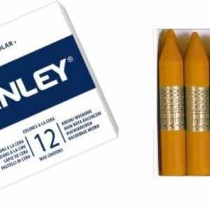 C/12 CERAS MANLEY UNICOLOR Nº64 OCRE MADERA