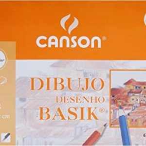 Minipack 10 laminas dibujo basik liso a3 130 g.