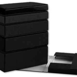 CARPETA PROYECTOS CARTON FORRADO TECNI L.3 NEGRO