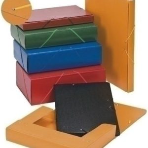 CARPETA PROYECTOS CARTON FORRADO L.3 CM AMARILLO