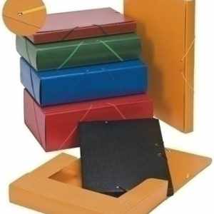 CARPETA PROYECTOS CARTON FORRADO L.5 CM VERDE