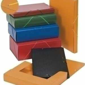CARPETA PROYECTOS CARTON FORRADO L.7 CM AMARILLO