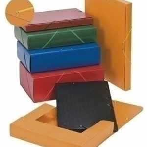 CARPETA PROYECTOS CARTON FORRADO L.7 CM NEGRO