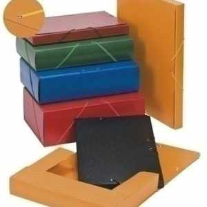 CARPETA PROYECTOS CARTON FORRADO L.9 CM AMARILLO