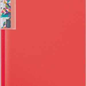 CARPETA A4 4 ANILLAS 40MM FOAM STYLE ROJO