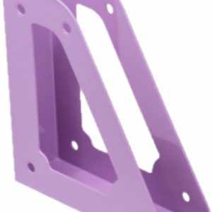 C/10 REVISTEROS PLASTICO VIOLETA PASTEL