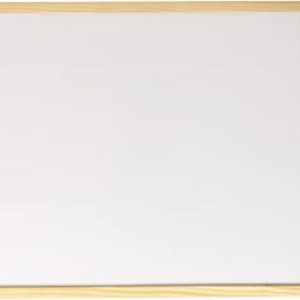 Pizarra blanca magnetica faibo 40x60 marco madera Faibo