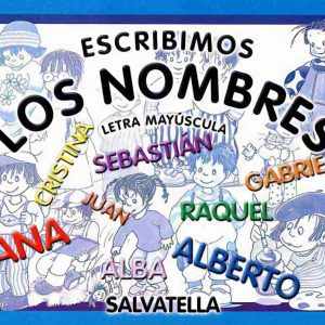 Escribimos LOS NOMBRES SALVATELLA
