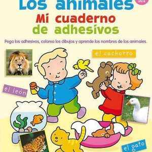 Los animales. Mi cuaderno de adhesivos COMBEL